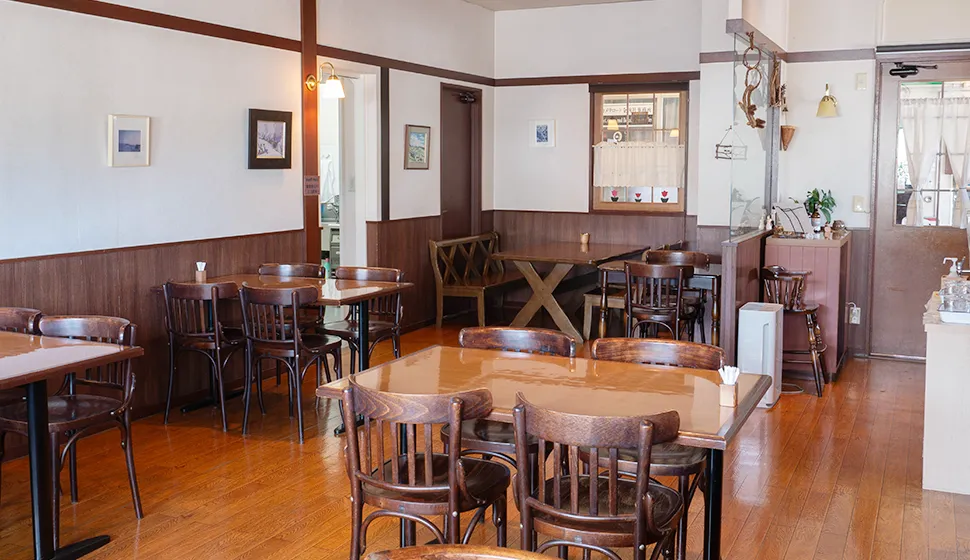 姉妹店「ミルクキッチン ふらいぱん」（北海道 占冠村）