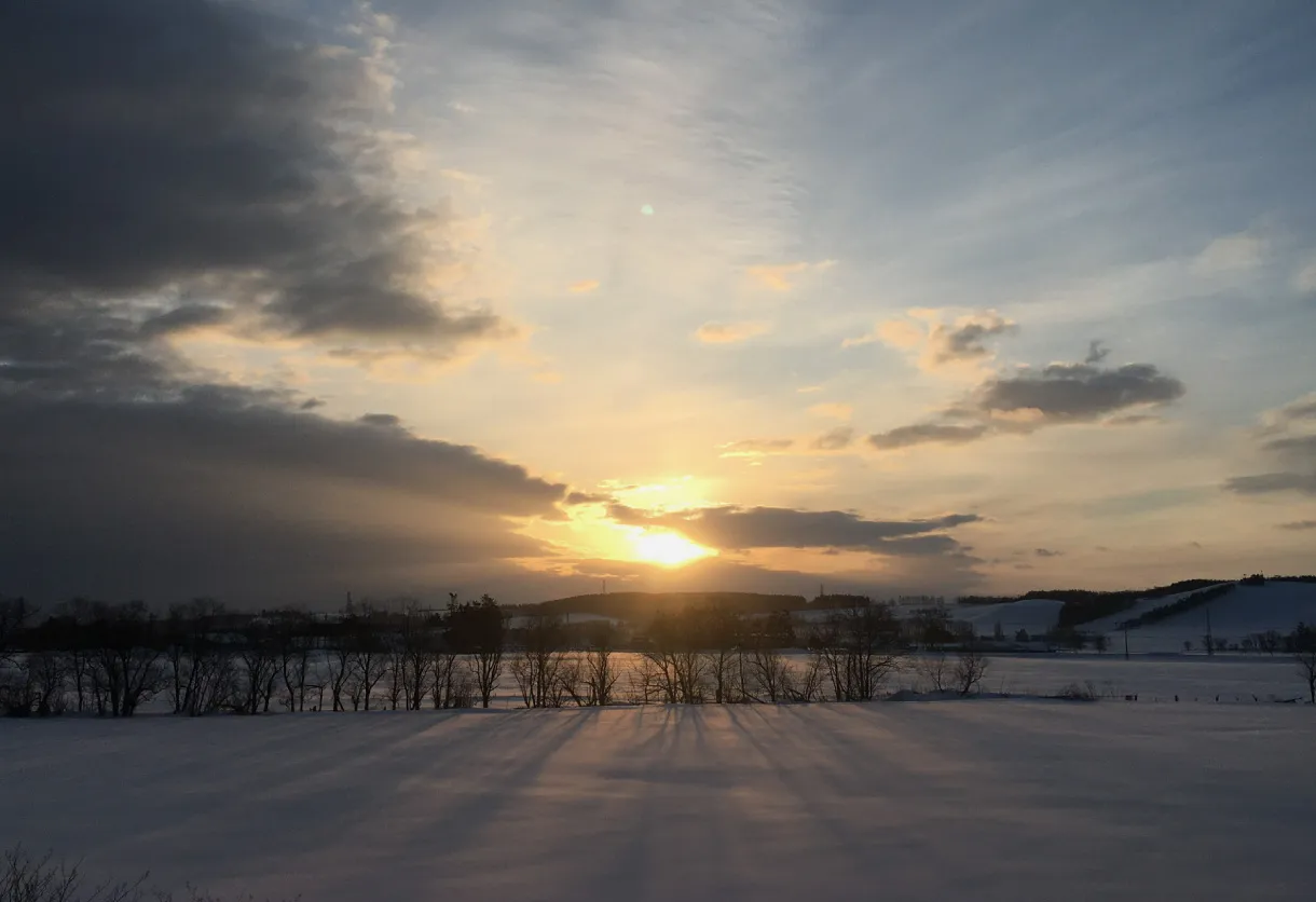 真冬のオホーツク、おこっぺ町で過ごす牧場の一日