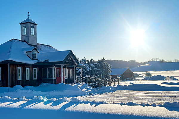 ノースプレインファームの直営店、最近のミルクホール